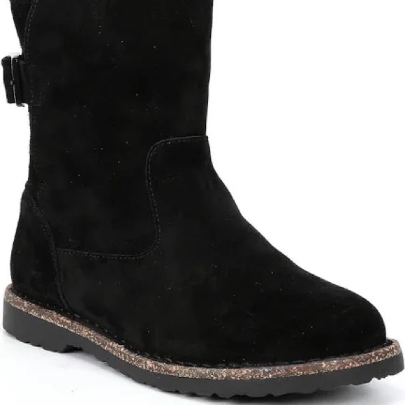 🥳HP:Dark Brown Leather Boho Bekkembergs Suede SlipOn Ankle Boots US7//37SoldOut - Picture 5 of 16